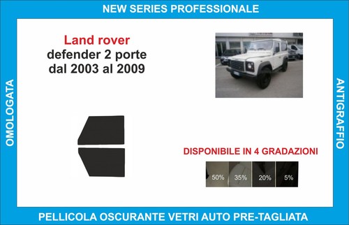 Pellicole oscuranti vetri land - oscuranti,