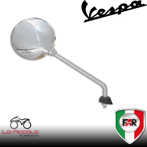 Specchietto sinistro cromato - sinistro,