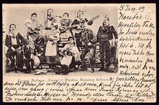 GRUPPO ITALIANO "SIRENA" - DIRETTORE FRANCESCO COLUCCI CARTOLINA FP VG 1909