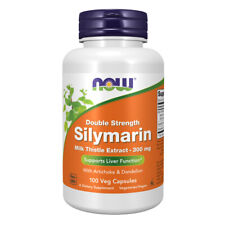 NOW FOODS Silymarin, 300mg - 100 caps - Cardo Mariano