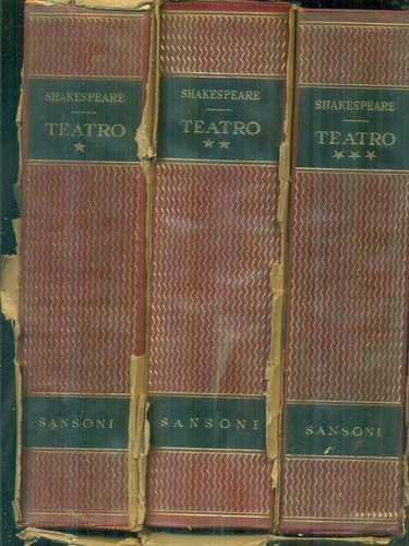 Teatro 3vv prima edizione - teatro,