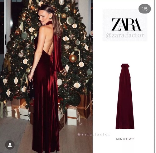 Zara nuovo abito - donna, lungo