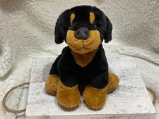Anico Rottweiler Cucciolo Cane Peluche Morbido Peluche Giocattolo Seduto 2009