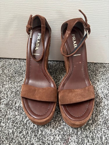 Zeppe prada camoscio a - in,