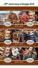 Francobolli compositore - francobolli,