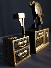 Modello di toletta e tavolo da