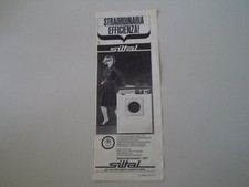 advertising Pubblicità 1965 LAVATRICE SILTAL SUPERAUTOMATICA S5