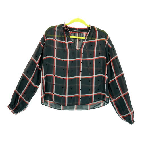 Zara basic scollo finto - zara, spacco
