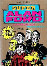 Super Alan Ford Oro n° 38 con Alan Ford n° 112, 113, 114: quasi pari al nuovo