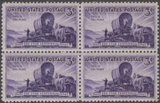 Scott # 950 - US Block Of 4 - Utah Settlement - MNH -1947