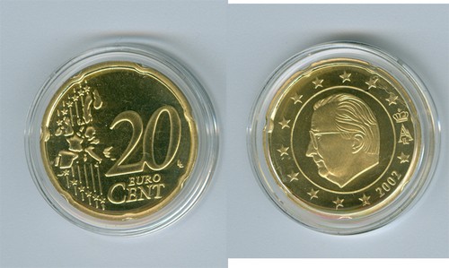 Belgio cent proof - 20,