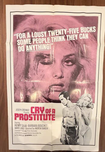 Cry prostitute locandina - cry,