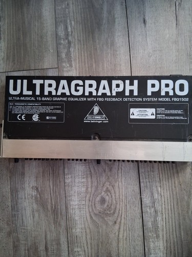 Behringer ultragraph pro - ultragraph,