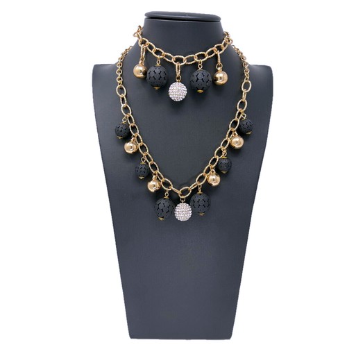 Collana bracciale palline - bracciale,