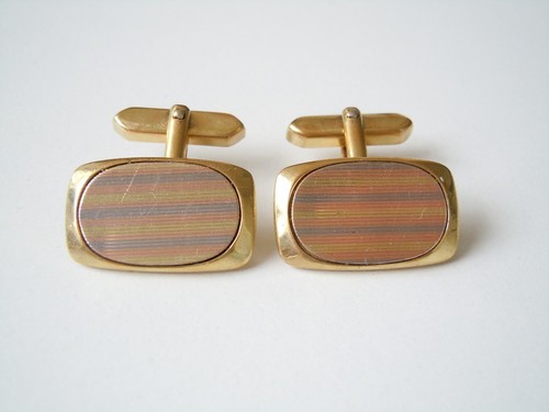 Vintage gemelli placcato - gemelli,
