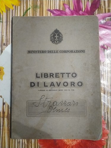 Libretto lavoro 1942 - di,