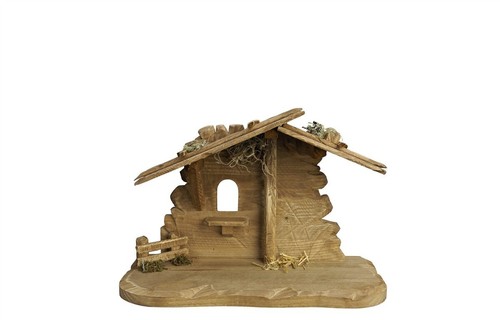 Capanna stalla per presepe - capanna, in
