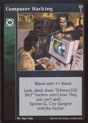 Computer hacking action - computer,