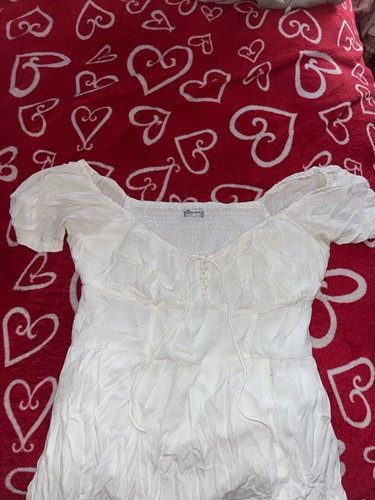 Abito bianco hollister - bianco,