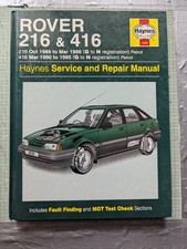 Manuale officina Rover 216 e