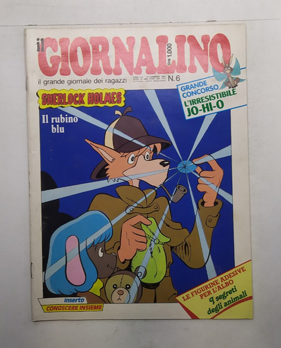 Giornalino sherlock holmes - giornalino,