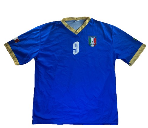 Maglia calcio italia blu - xl,