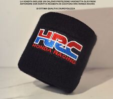 CALZINO SERBATOIO OLIO FRENI HONDA HRC CALZA VASCHETTA ANTERIORE POLSINO NERO