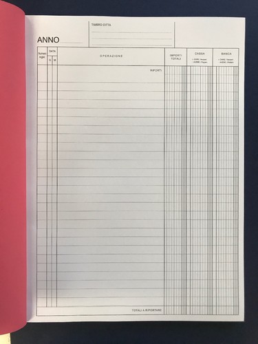 Registro prima nota cassa 5 - nota,