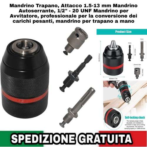 Mandrino per trapano attacco - per,