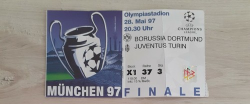 Biglietto tiket finale 1997 - tiket,