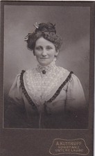 Kuttruff CDV - Damenportrait -