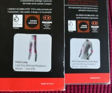 X-Bionic Energy accumulator evo melange Grey/Raspberry S/M set completo        