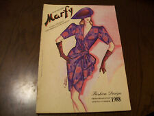 rivista moda marfy n. 46 primavera-estate 1988 no cartamodelli