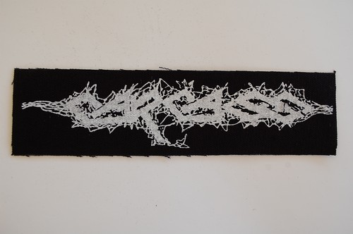 Carcass cloth patch sew - carcass, on