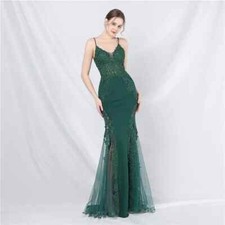 Vestito Abito Elegante Lungo