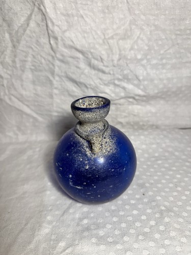Vaso vetro murano blu - vetro,