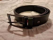 Cintura uomo " Tommy Hilfiger " Tg L  cm 100 Blu Notte  Originale made in Italy