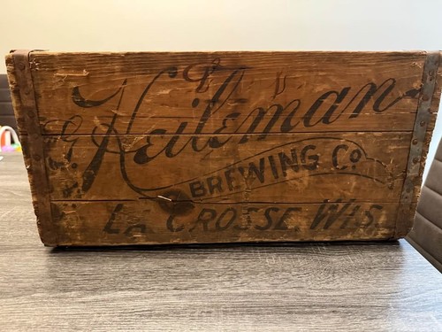 Vintage heileman brewing - g.,