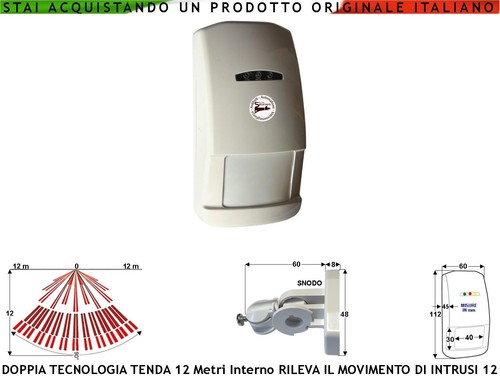 Sensore intrusi doppia - sensore,