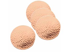 Sottobicchieri martellati in