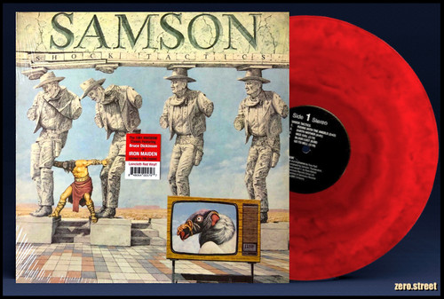 Samson shock tactics red - samson, lp