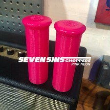 1" NEON PINK S3 Galaxy Grips