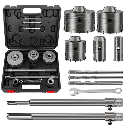 Set trapano testa cava 30 - testa,
