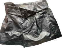 Zara Pantaloncini Ecopelle