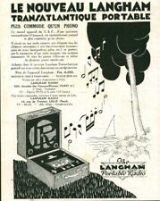 Publicité ancienne  nouveau