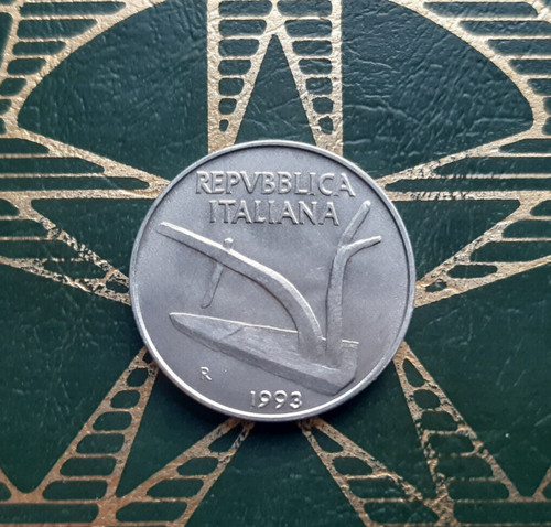 Lire 1993 - 10, (spighe)