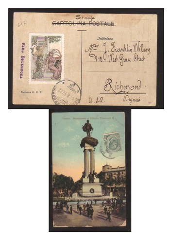 9201 erinnofilo della guerra - della,