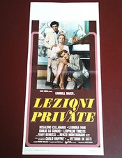 LEZIONI PRIVATE locandina poster affiche Carroll Baker De Sisti Pianoforte AI12