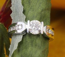 Anello fidanzamento oro - anello, fn