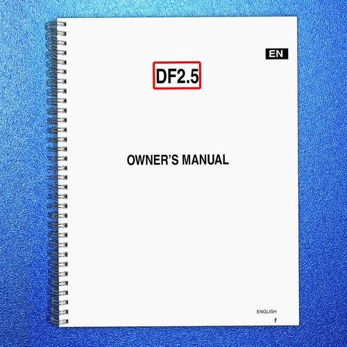 Suzuki df25 outboard owners - suzuki,